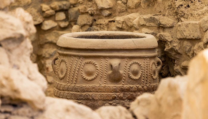 Temple Repositories inside Knossos Palace