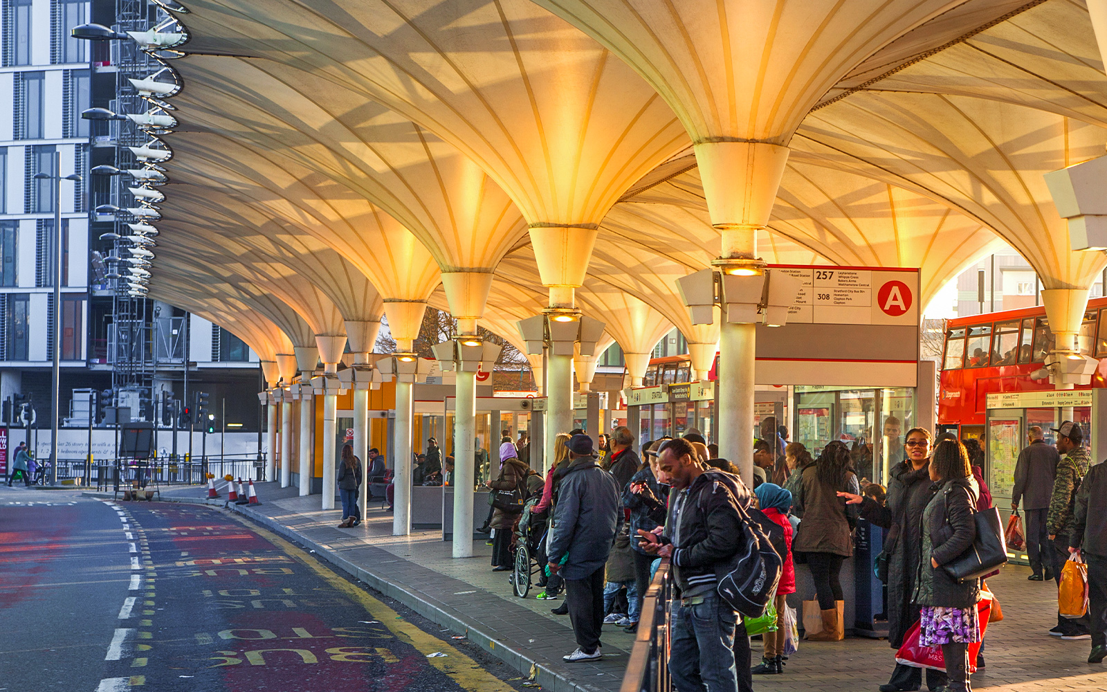 National Express Ticekts, Stratford Station