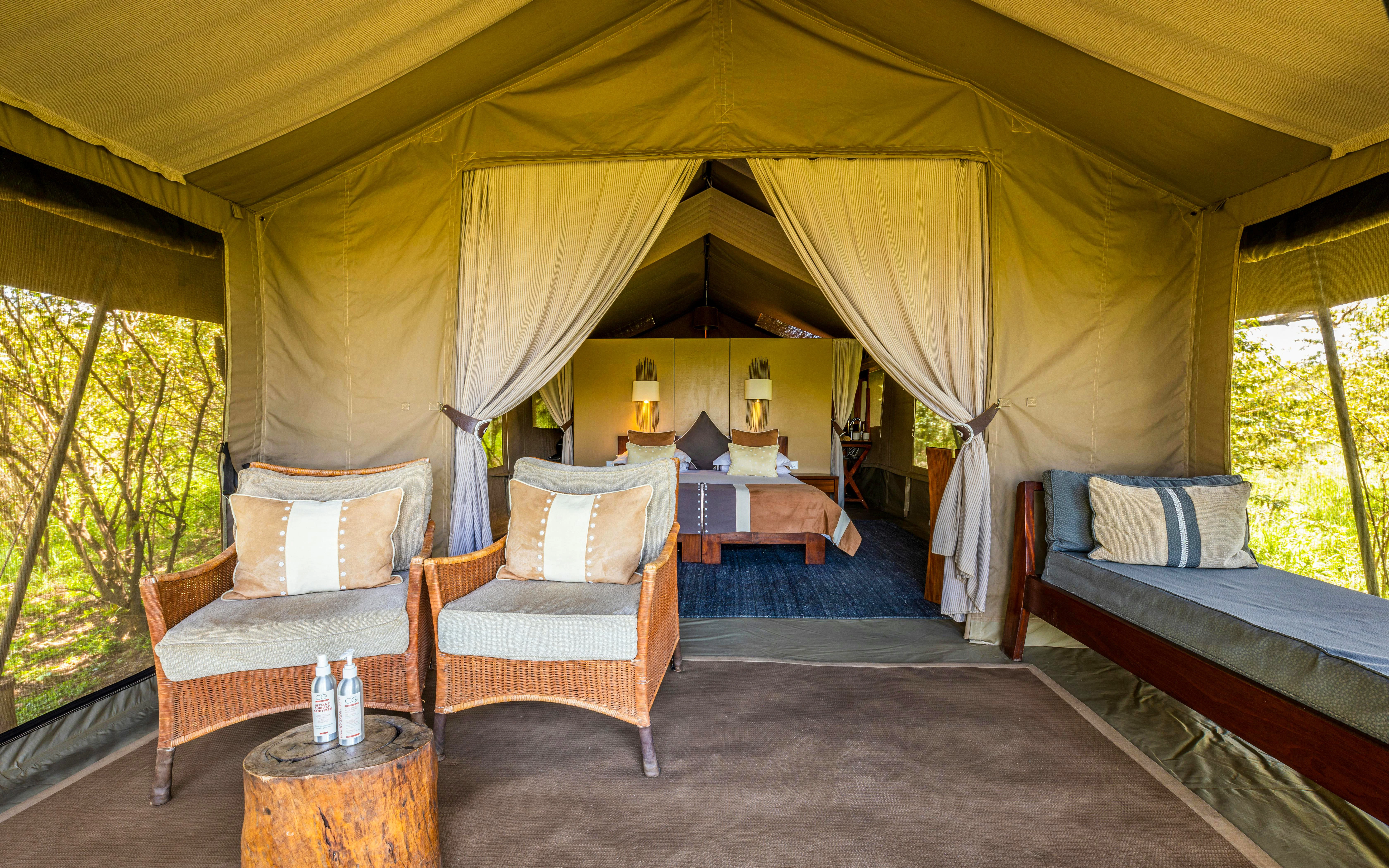 Tented camp stay