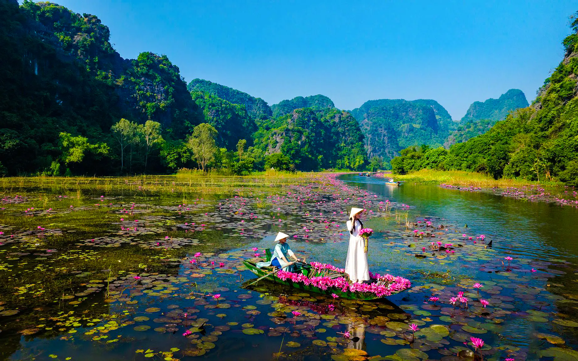 From Hanoi: Ninh Binh Small-Group Limousine Day Trip with Hoa Lu, Trang An Boat & Mua Cave Image 6