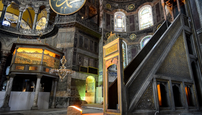 Hagia Sophia as a Mosque