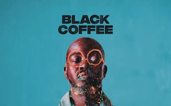 Black Coffee promotional poster for UNVRS Ibiza event