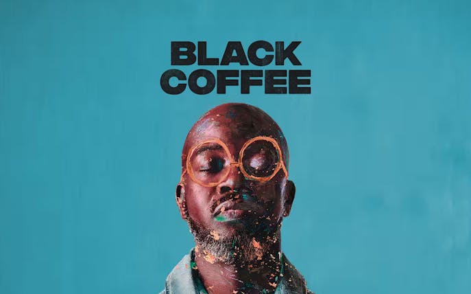 Black Coffee promotional poster for UNVRS Ibiza event