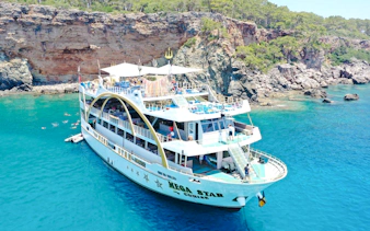 mega star antalya-kemer boat cruise with lunch and dj-5