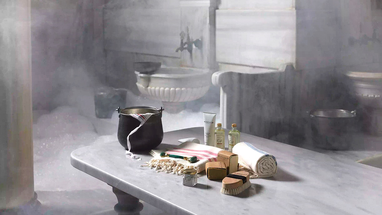 Personal toiletries like shampoo, conditioner, body wash