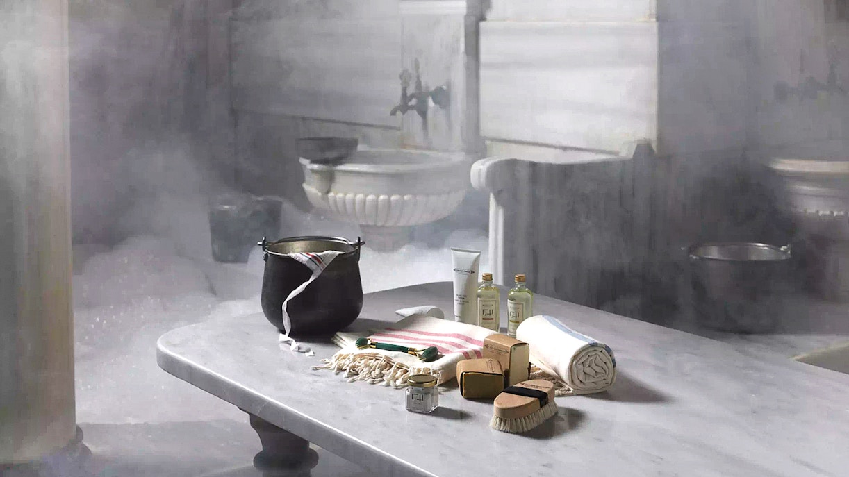 Personal toiletries like shampoo, conditioner, body wash