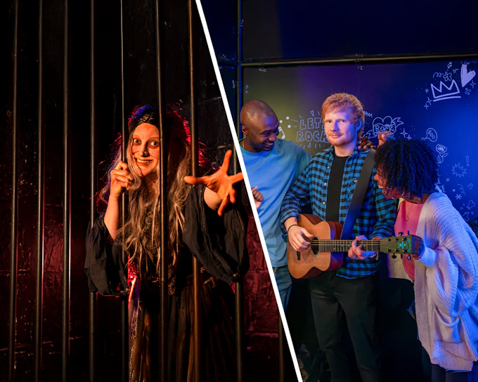 Combo (Save up to 44%): Madame Tussauds + London Dungeon Tickets