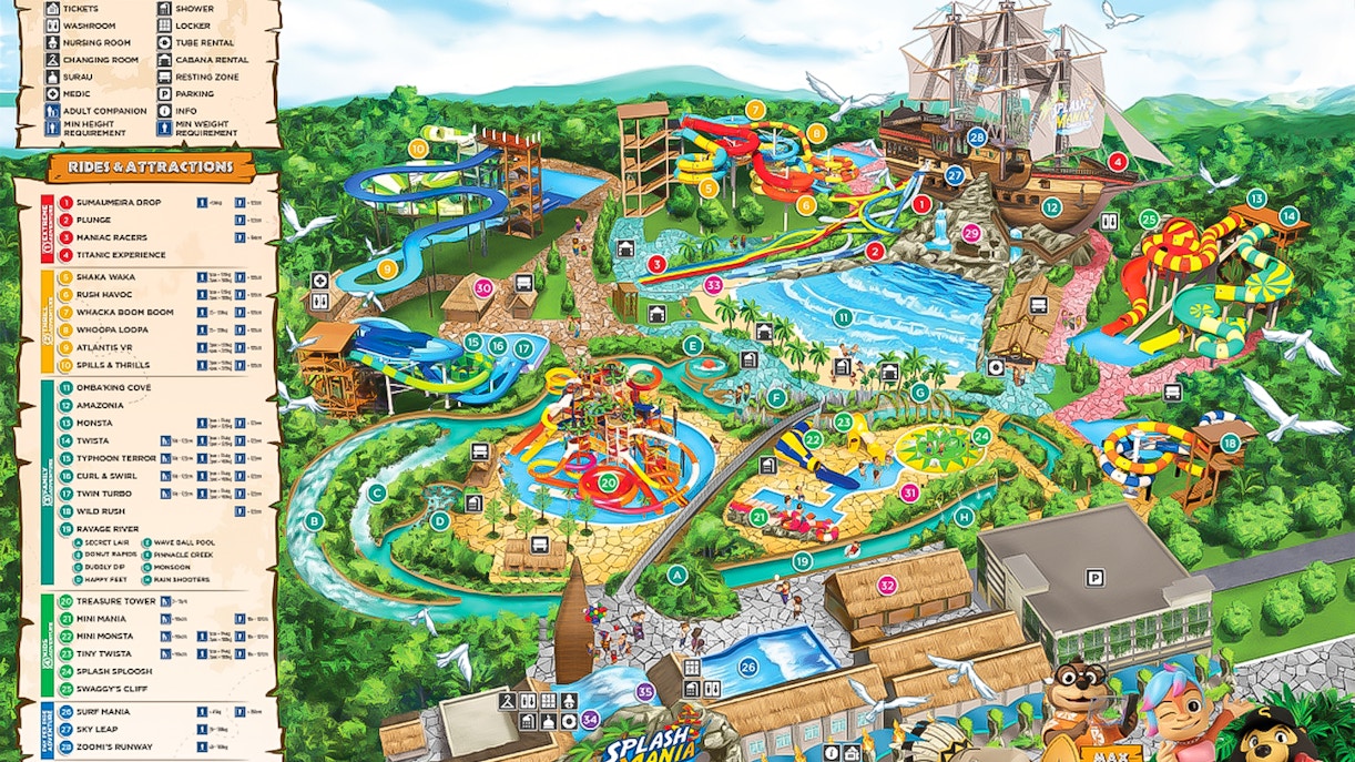 SplashMania Waterpark Tickets