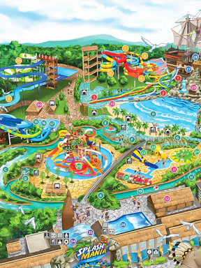 Splash Mania Rides SplashMania Waterpark Tickets – Access All 39 Rides!