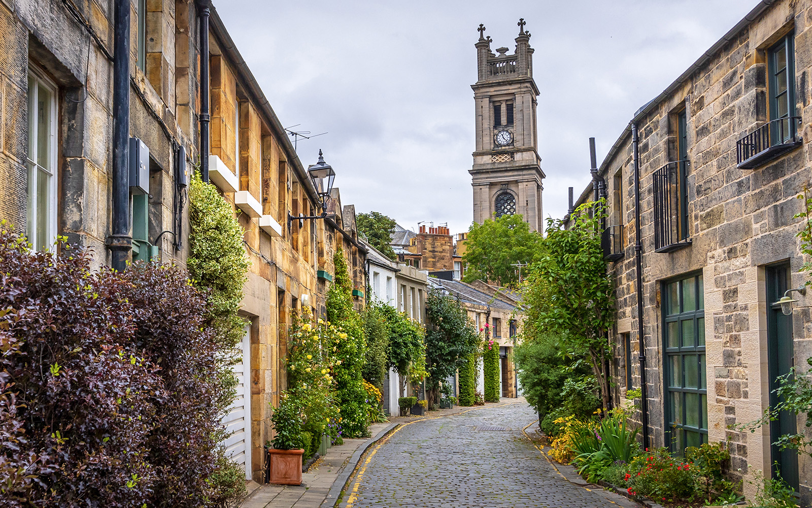 Circus Lane/Stockbridge cobble streets