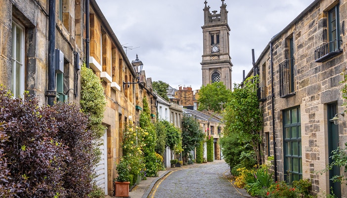 Circus Lane/Stockbridge cobble streets