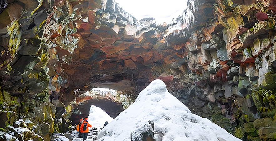 Experiências de lava na Islândia