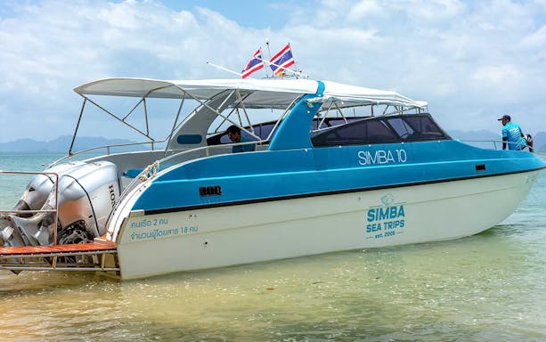 Luxury charter boat for Phi Phi Islands tour from Phuket.