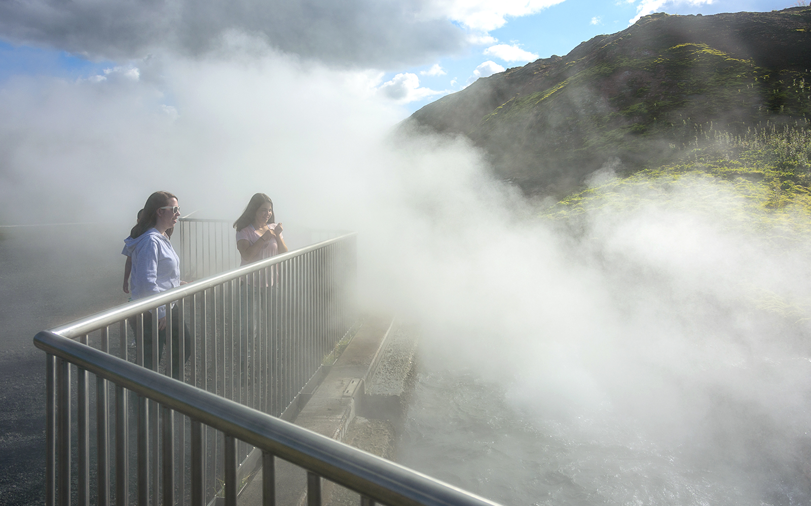 Deildartunguhver Hot Springs in Iceland