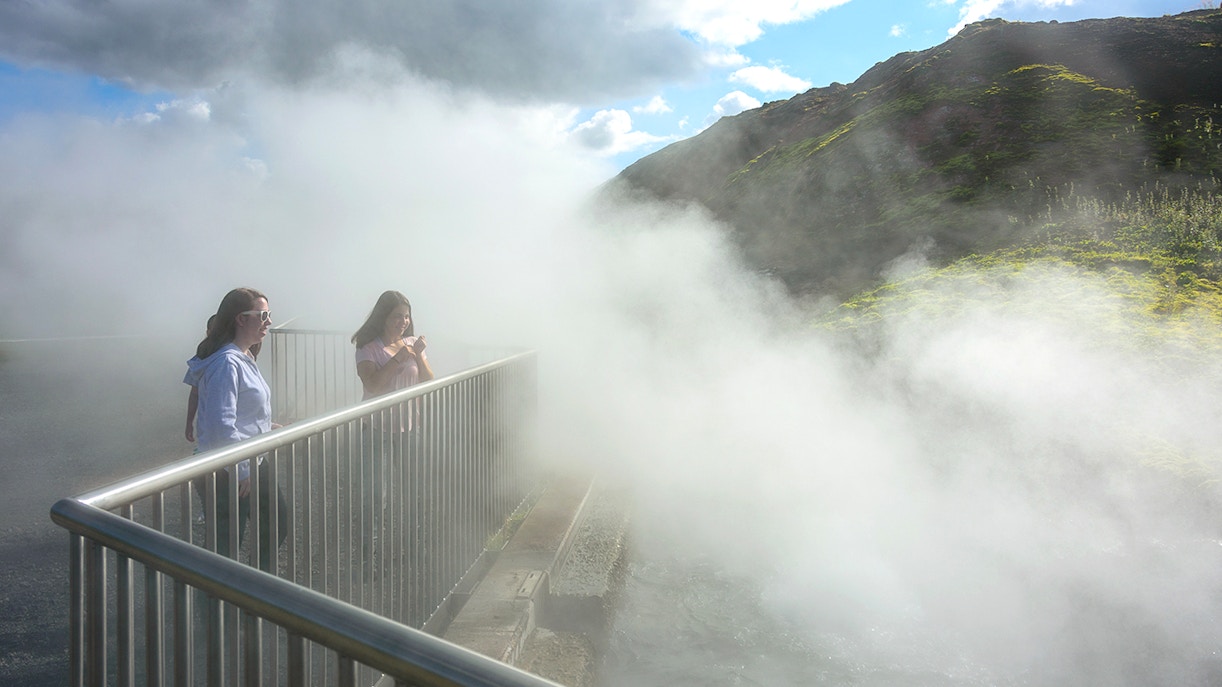 Deildartunguhver Hot Springs in Iceland