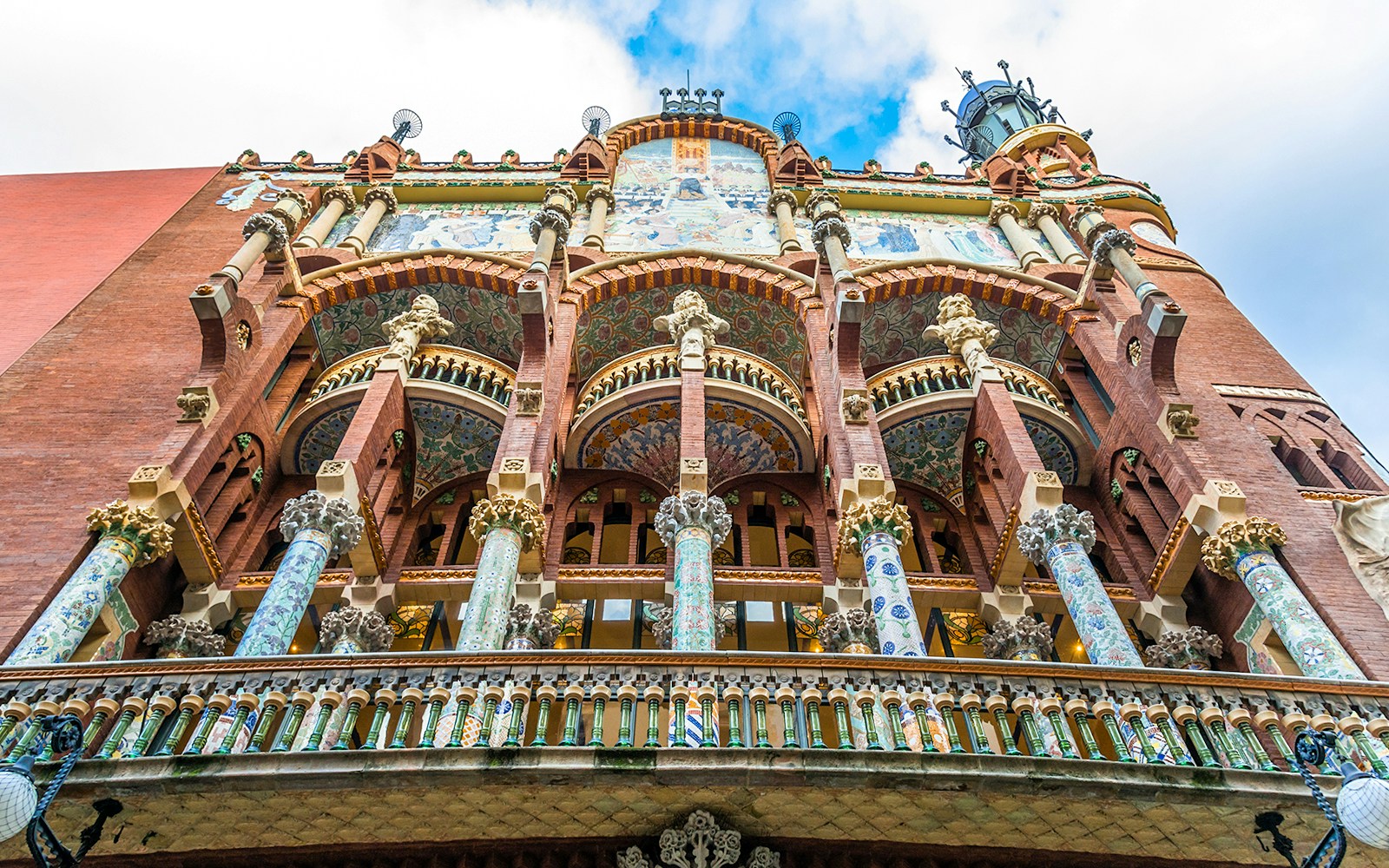 Façade of the Palau de la Música Catalana