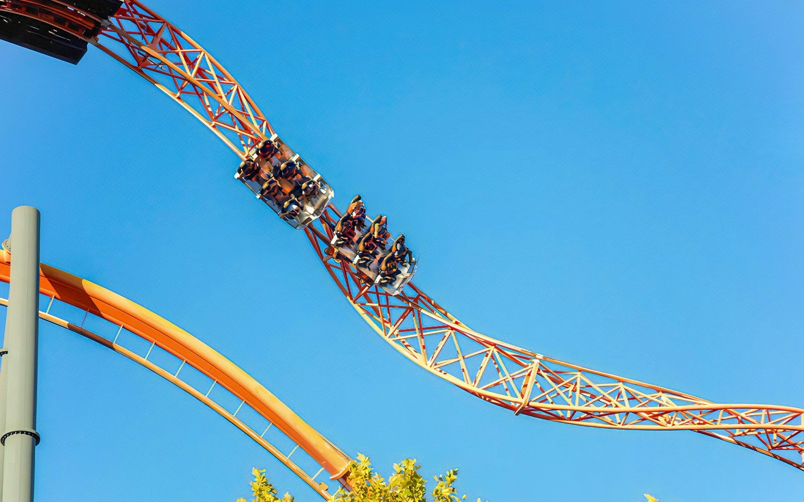 Abismo ride at Parque De Atracciones