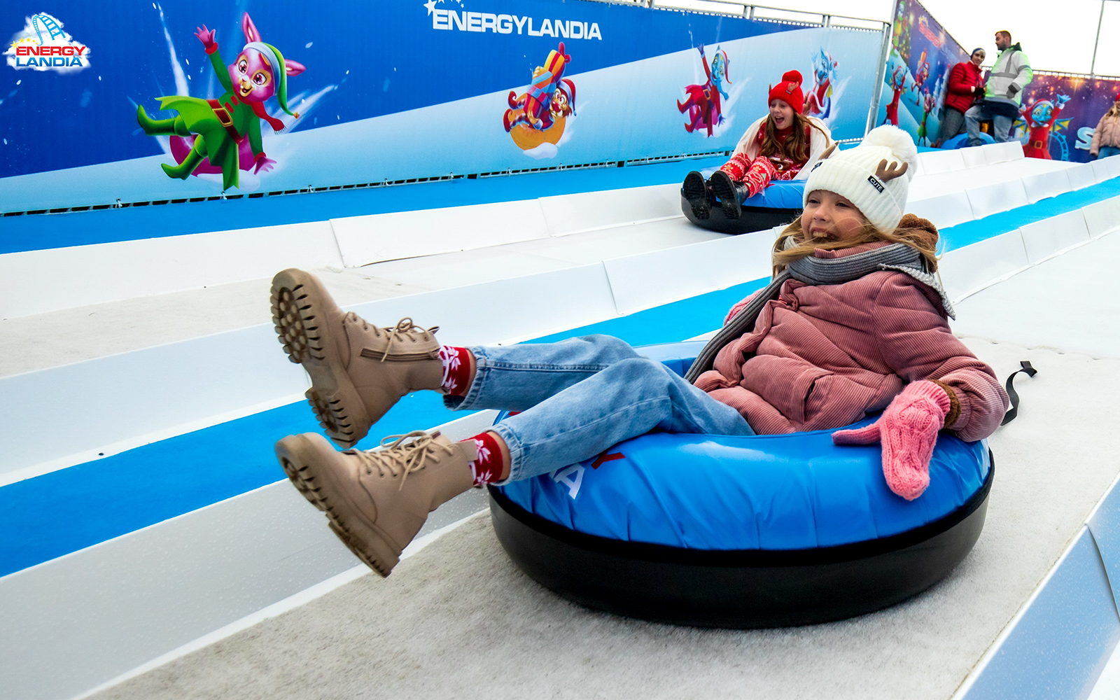 Snowtubing a Energylandia