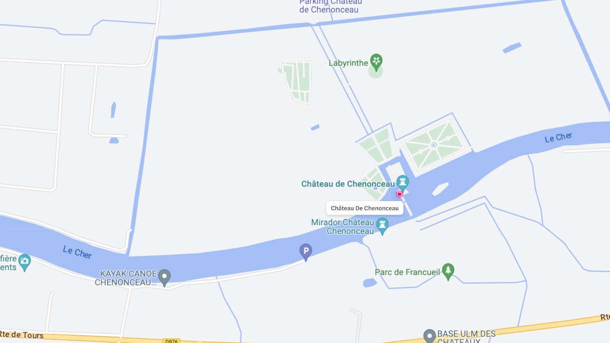 Château de Chenonceau Location