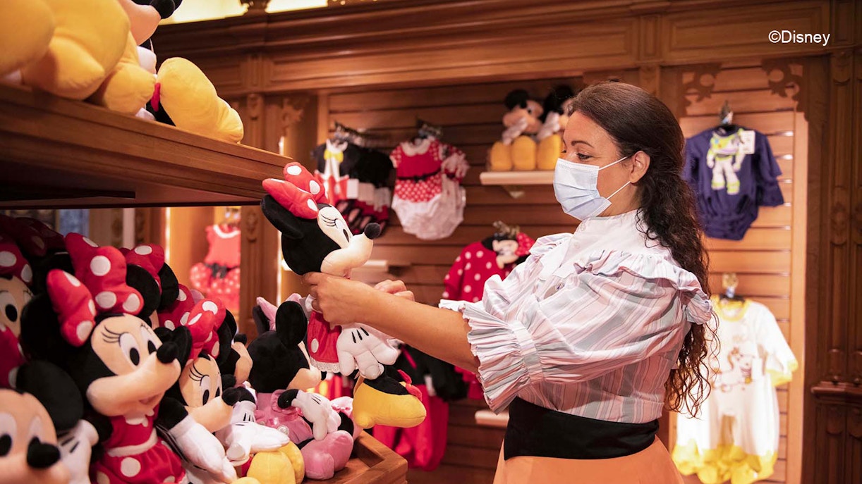 Compras no parque disney paris