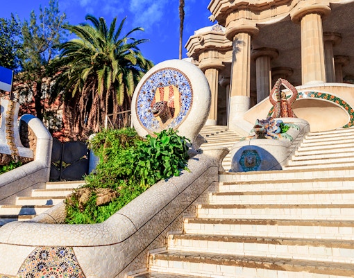 Park Guell stairs