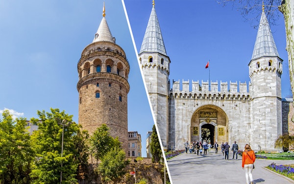 Combo: Galata Tower + Topkapi Palace Skip-the-Line Tickets with Audio Guide