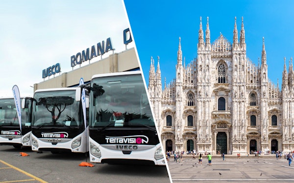 Combo: One-Way Transfers from Bergamo Airport Bus Station to Milan Centrale + Duomo Milan Cathedral Tickets