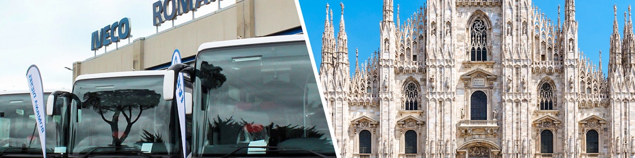 Combo: trasferimenti di sola andata dall'autostazione dell'aeroporto di Bergamo a Milano Centrale + biglietti per il Duomo di Milano