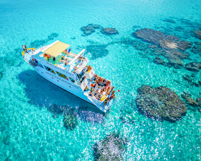 From Limassol: Blue Lagoon Cruise & Aphrodite鈥檚 Birthplace Tour
