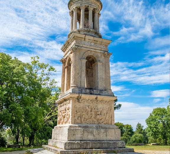 Les Antiques monument which is a part of Glanum archaeological site