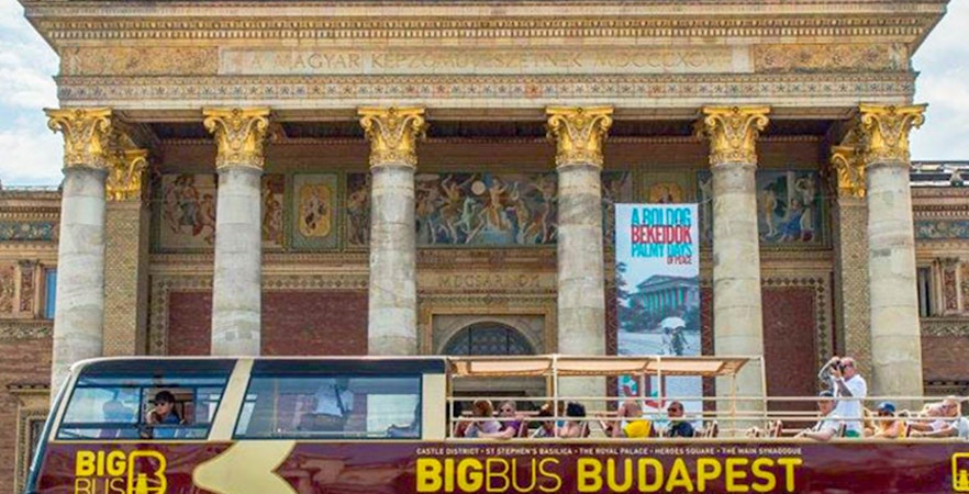 Big Bus Boedapest Hop-on hop-off Tickets