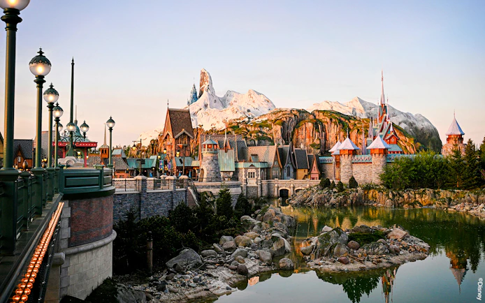 From Paris: Disneyland® Paris 2-Park Tickets with Shuttle Bus Transfers
