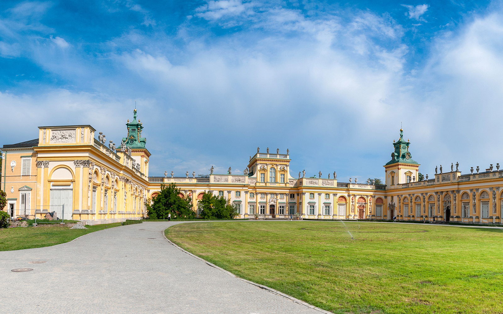 The Baroque Royal Palace in Wilanów, Masovian Voivodeship, Poland