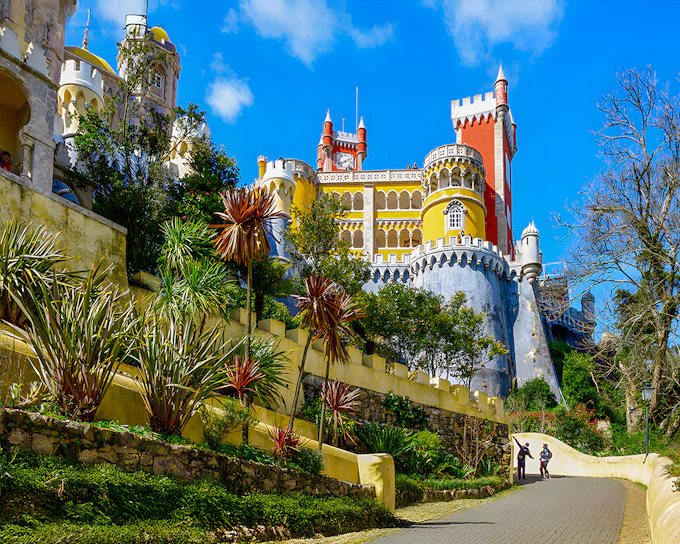 From Lisbon: Sintra, Pena Palace, Cabo da Roca & Cascais Full-Day Trip