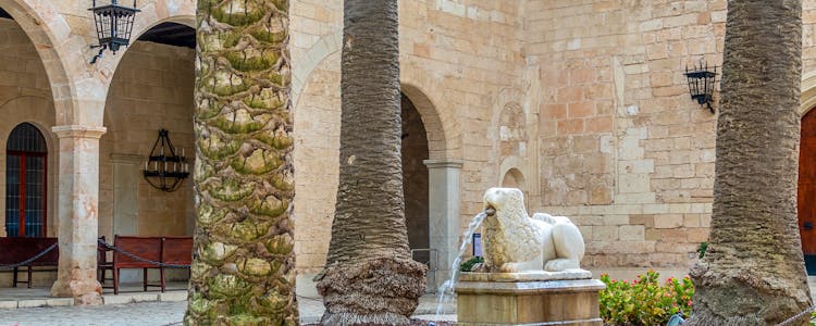 The Courtyard of Royal Palace of La Almudaina