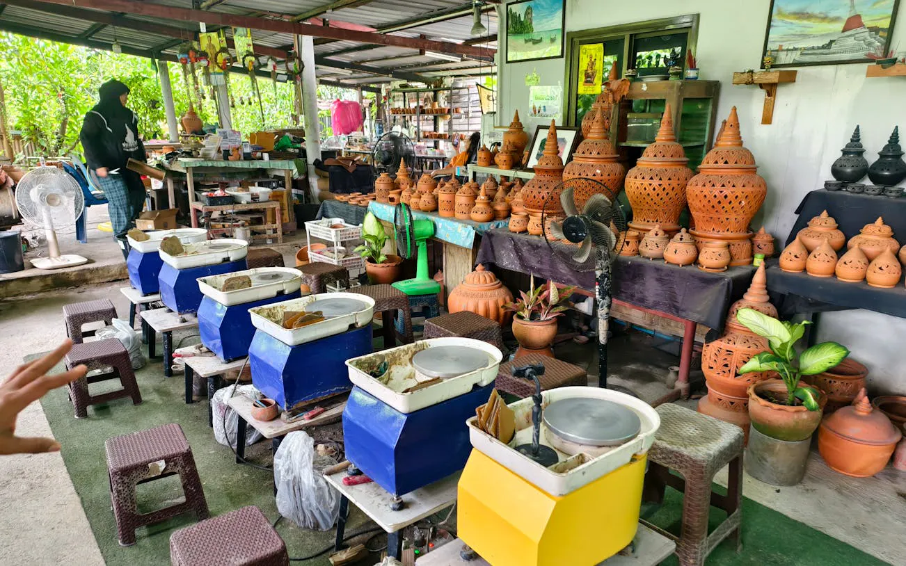 guidet tur på øya koh khet i bangkok med keramikkverksted, kaffebryggingskurs og lunsj-6