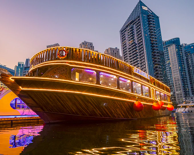 Alexandra VIP Dhow Cruise with Dinner, Entertainment and Transfers