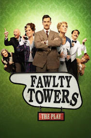 Fawlty Towers dining experience with actors in character at a London restaurant.