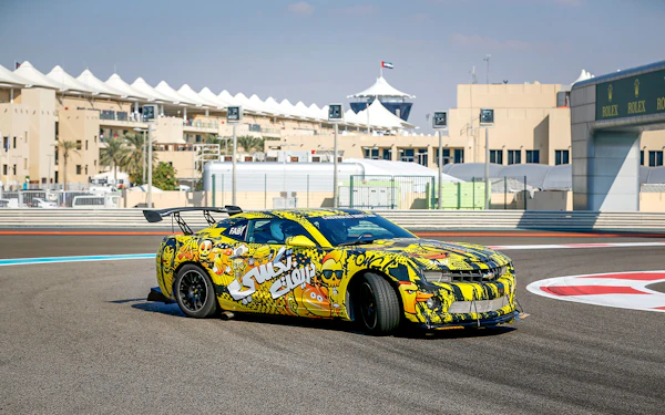 Chevrolet Drift Taxi: Ride at Yas Marina Circuit