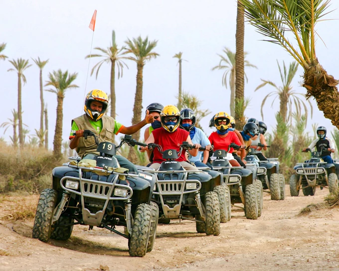 Palmeraie Quad Bike Ride with Hotel Transfers