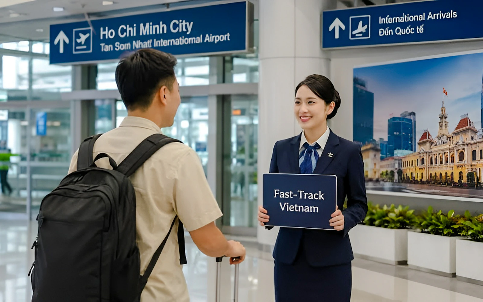 Ho Chi Minh Tan Son Nhat Airport Arrival Fast Track & Concierge for Groups of 10+ (Product 55996)