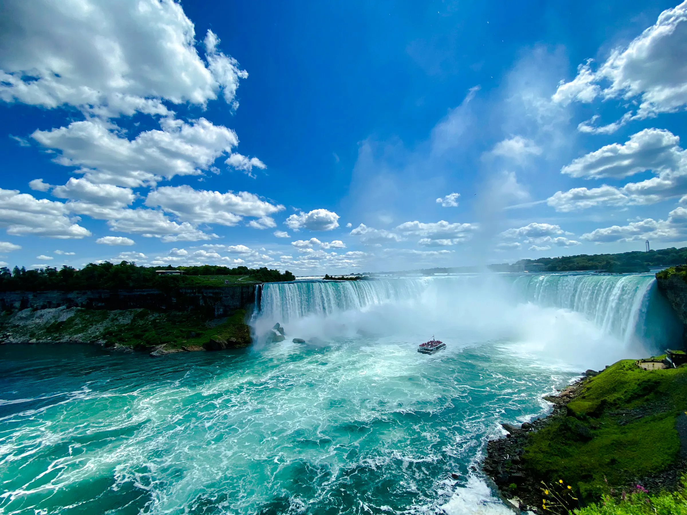From Toronto: Niagara Falls Canadian Side Small-Group Tour with Hotel Pickup