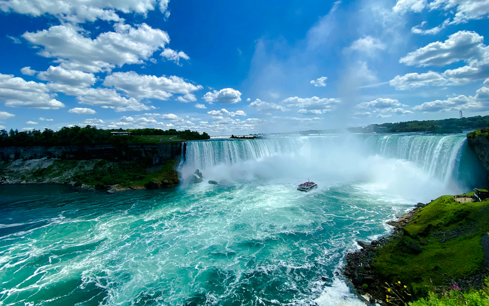 From Toronto: Niagara Falls Canadian Side Small-Group Tour with Hotel Pickup