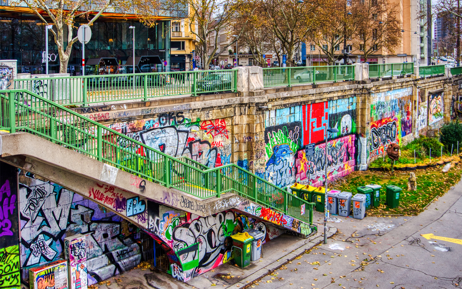 Gadekunst og urban graffiti