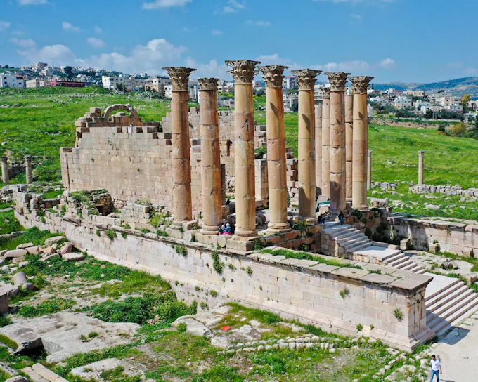 From Amman: Jerash Ruins and Ajloun Castle Guided Tour
