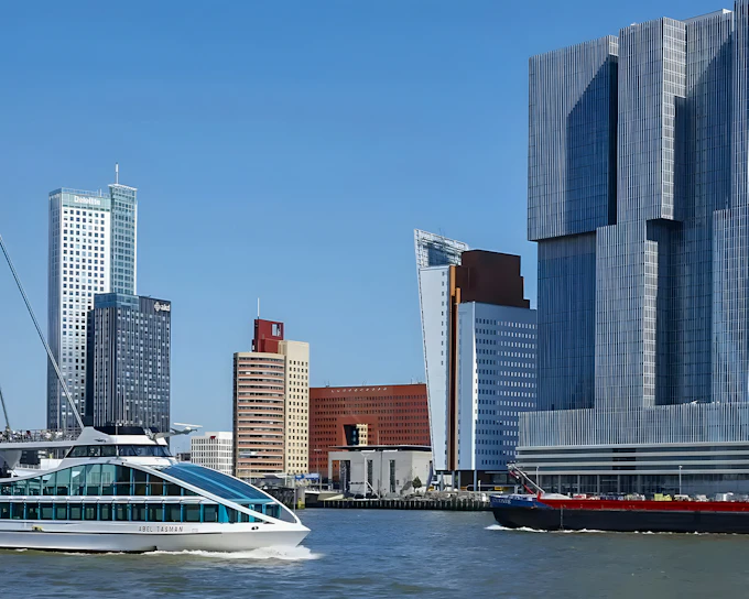 75-Min Rotterdam Harbor Sightseeing Cruise