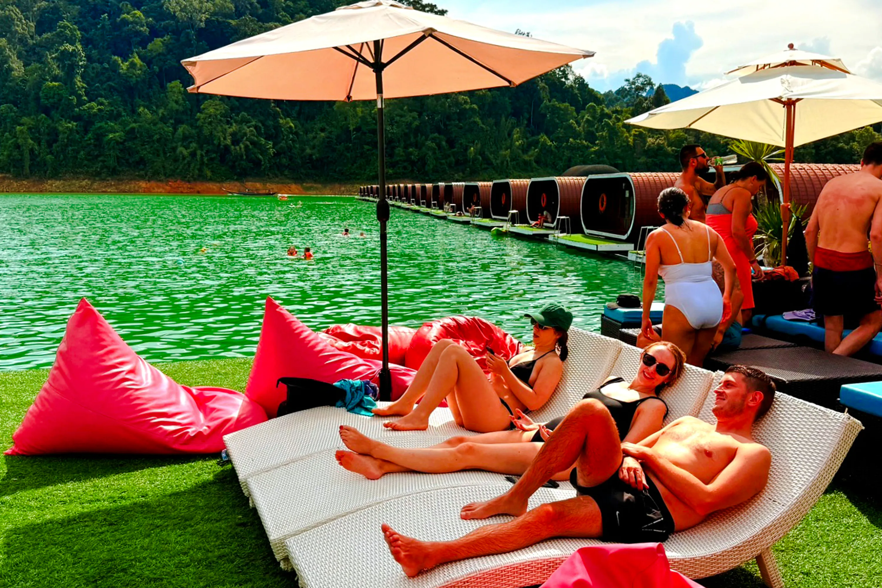 From Phuket: Cheow Lan Lake Day Trip with Long-Tail Boat, Diamond Cave & Kayaking Image 6