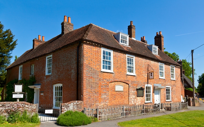 Historic brick house in Bath, part of Stonehenge and Bath Guided Day Tour from London.