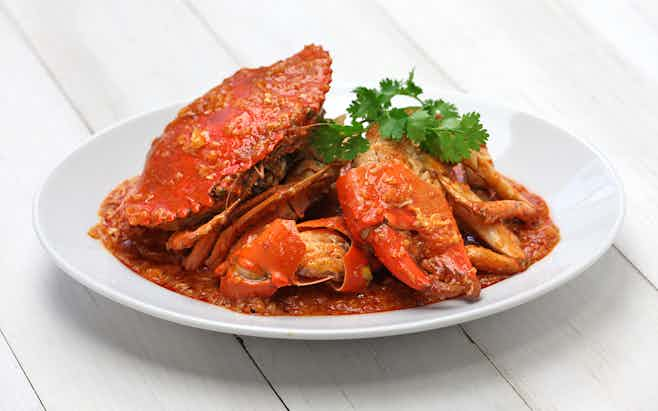 Singapore In December - Chili Crab