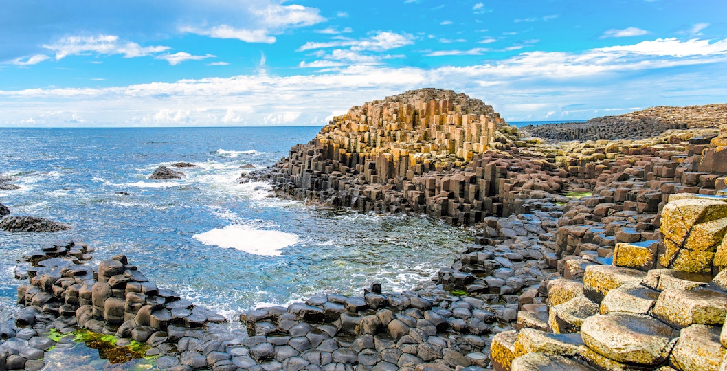 Unesco heritage landscape of the Giant's Causeway